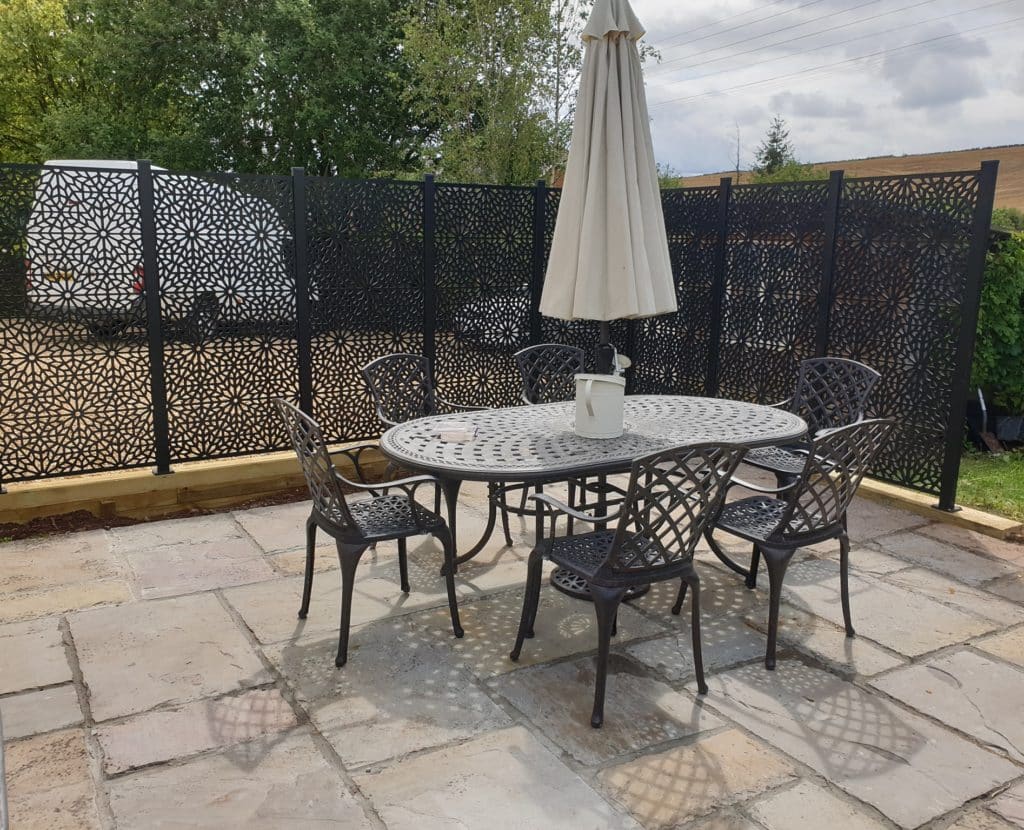 garden patio project